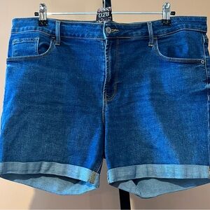 Old Navy Dark Blue Jean Shorts for Women